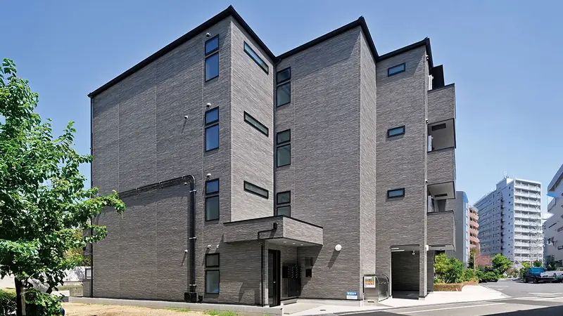 グループが分譲する新築マンションの外観